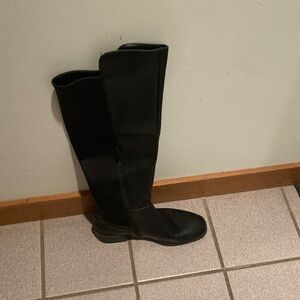 Women's Black Knee-High Boots